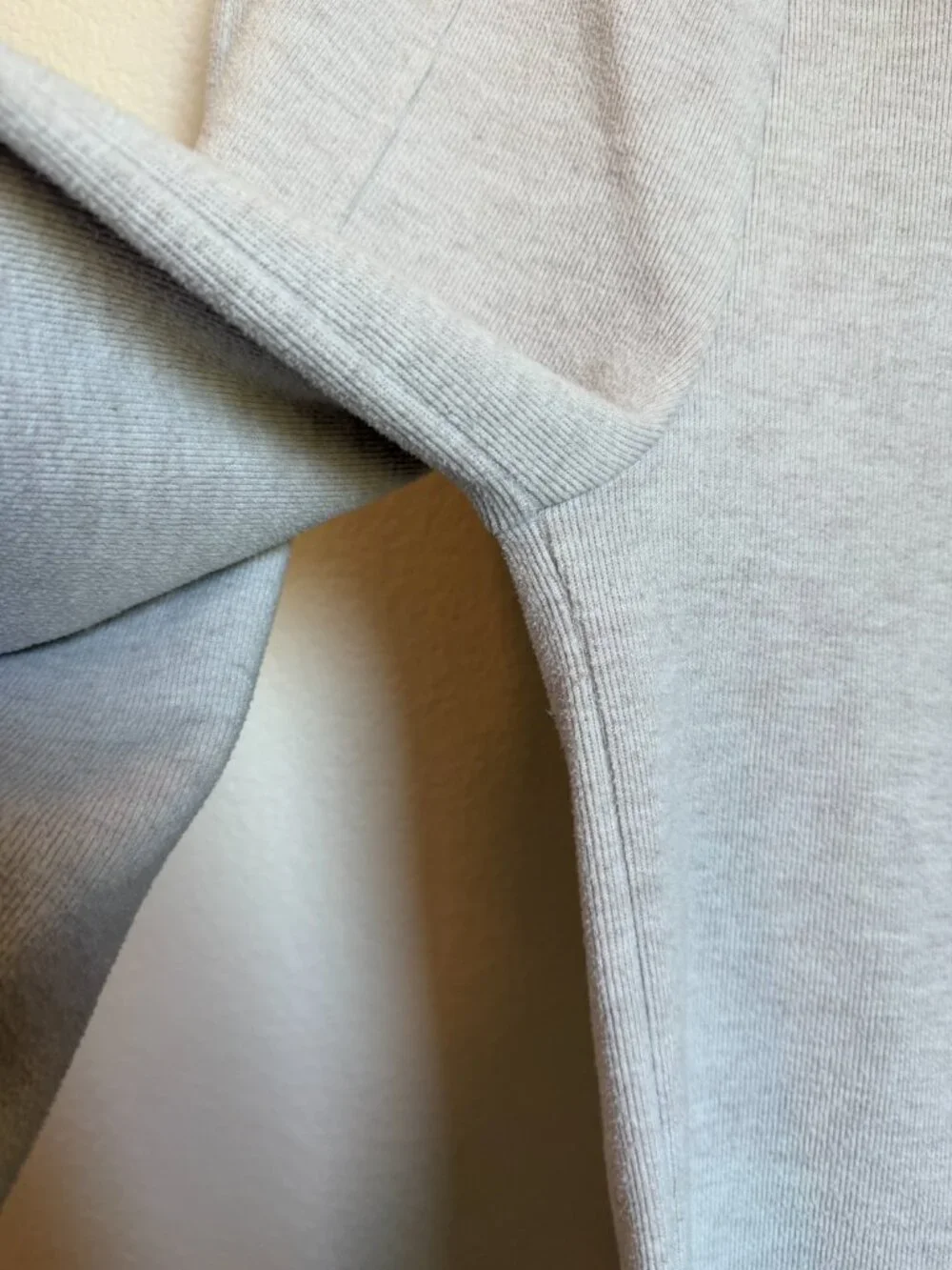 Zara Soft Knit Wide Leg Sweater Pants Oatmeal Beige Pull On Size M - Picture 3 of 8